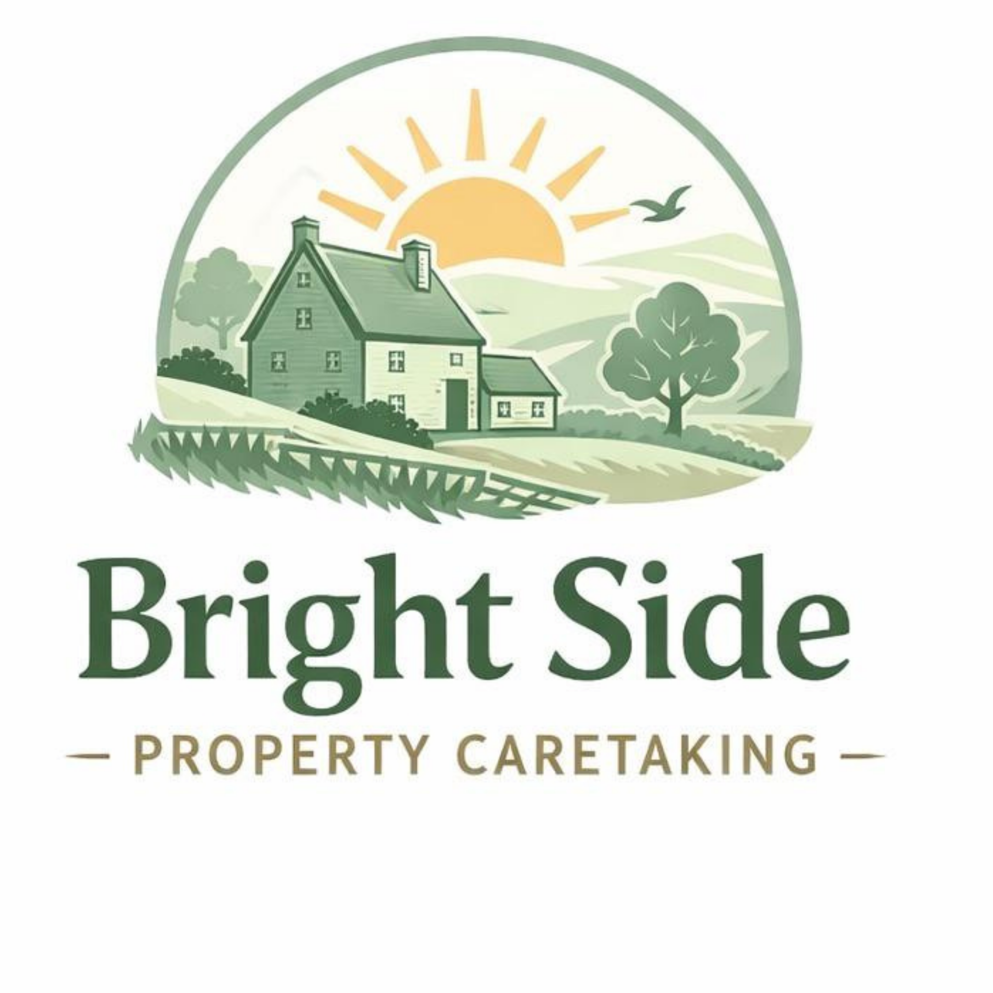 BrightSide Property Caretaking Logo